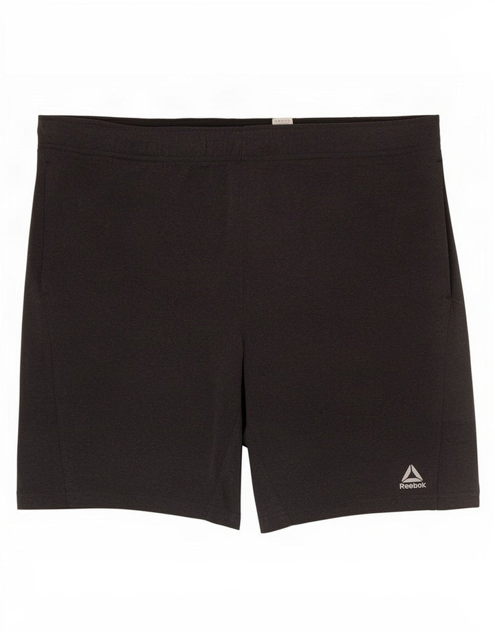 Reebok Herren Sportshorts mittelgraues Polyester