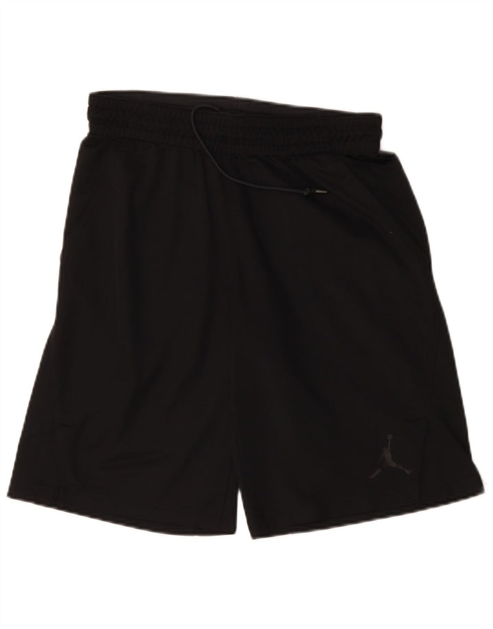 Jordan Herren Dri Fit Graphic Sport Shorts Mittelschwarzes Polyester