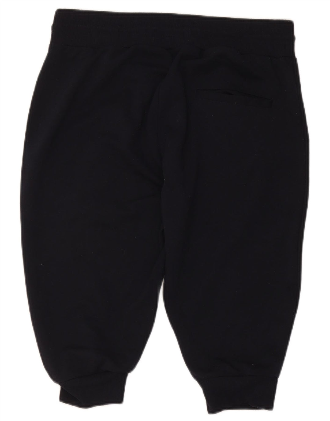 Zara Damen-Bermuda-Sportshorts, groß, marineblaues Polyester