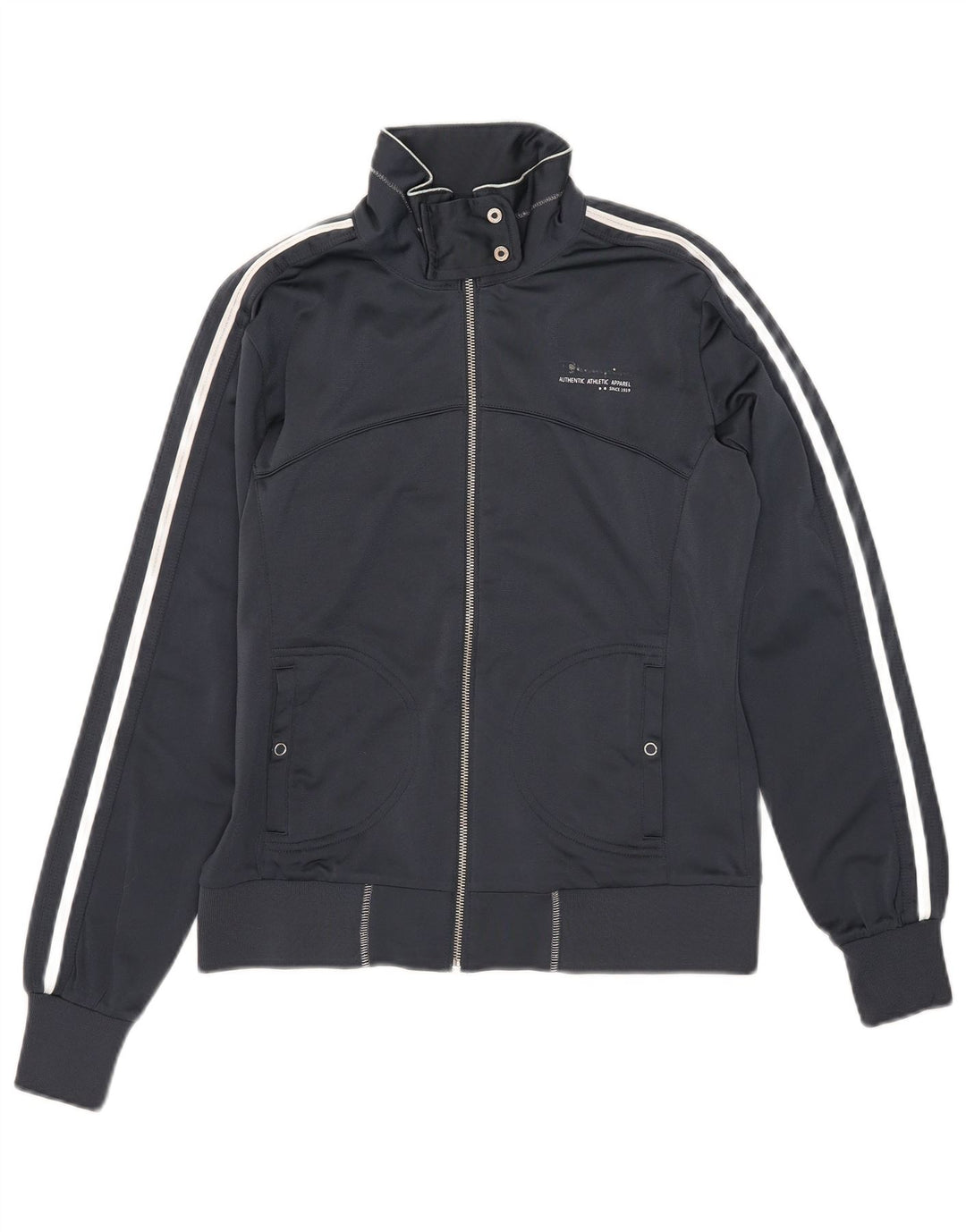 Champion Womens Heritage Fit Trainingsanzug-Oberjacke UK 14 Medium Navy Blue
