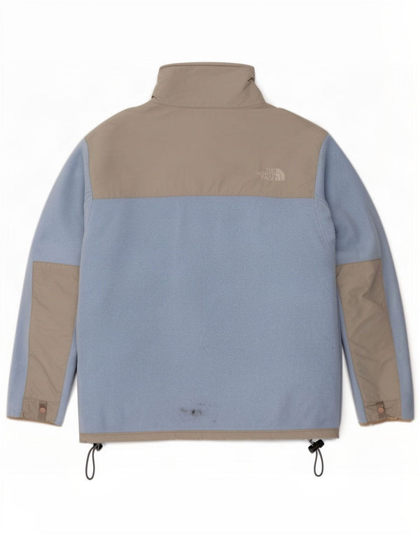Übergroße Fleecejacke für Damen von The North Face, UK 10, Small, Blau, Farbblock