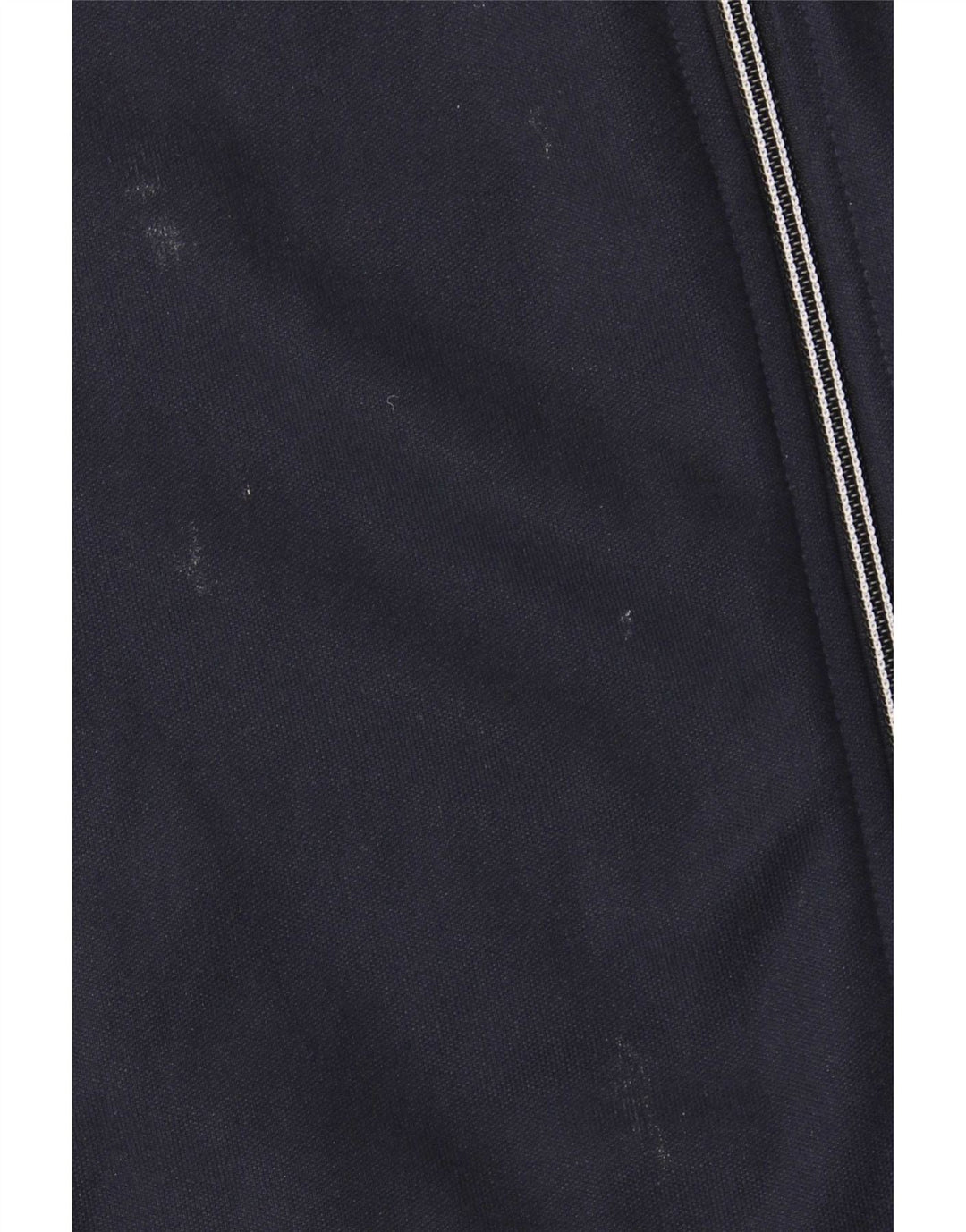 Adidas Herren-Trainingsanzug-Top-Jacke, mittelmarineblaue Baumwolle