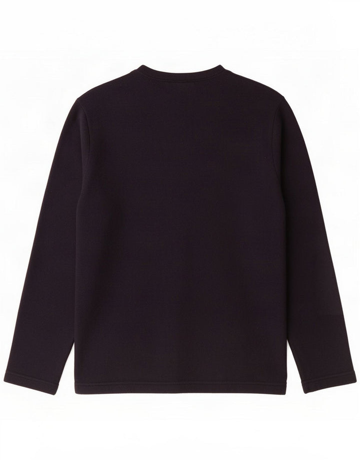 Marks & Spencer Herren-Fleecepullover mit normaler Passform, mittelblau, Polyester