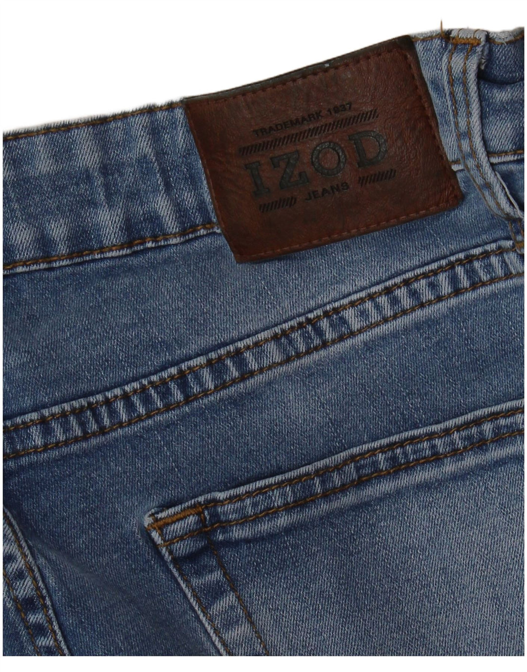 IZOD Herren Comfort Stretch Slim Jeans W30 L29 Blau