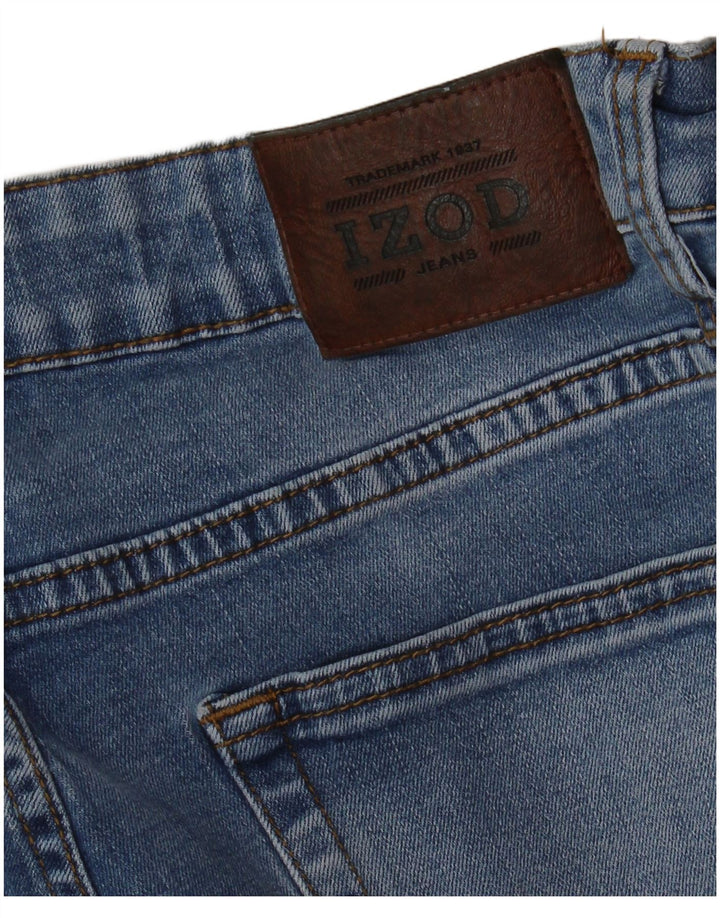 IZOD Herren Comfort Stretch Slim Jeans W30 L29 Blau