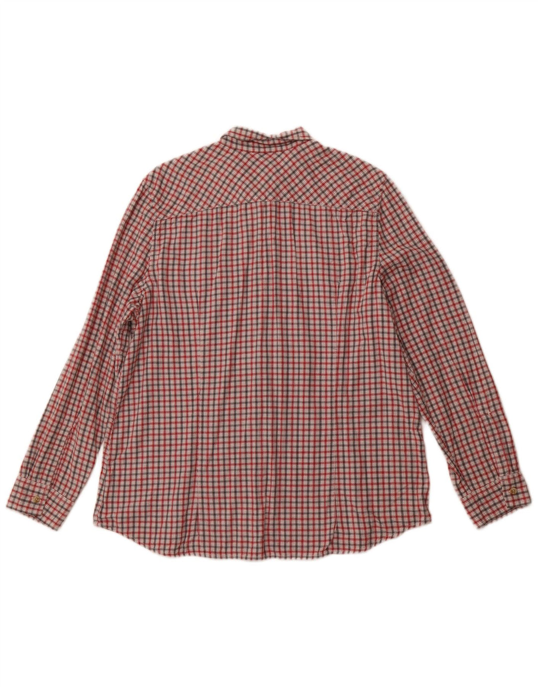 Eddie Bauer Damenhemd UK 18 XL Mehrfarbig kariert Baumwolle
