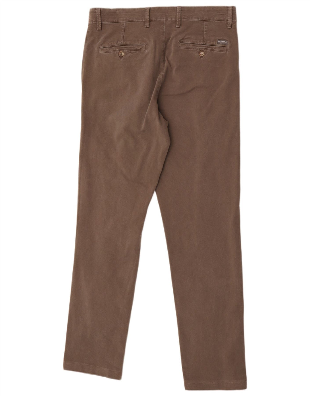 Carrera Herren Slim Chinohose IT 48 Medium W33 L31 Graue Baumwolle