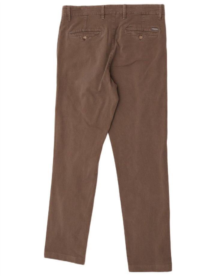 Carrera Herren Slim Chinohose IT 48 Medium W33 L31 Graue Baumwolle