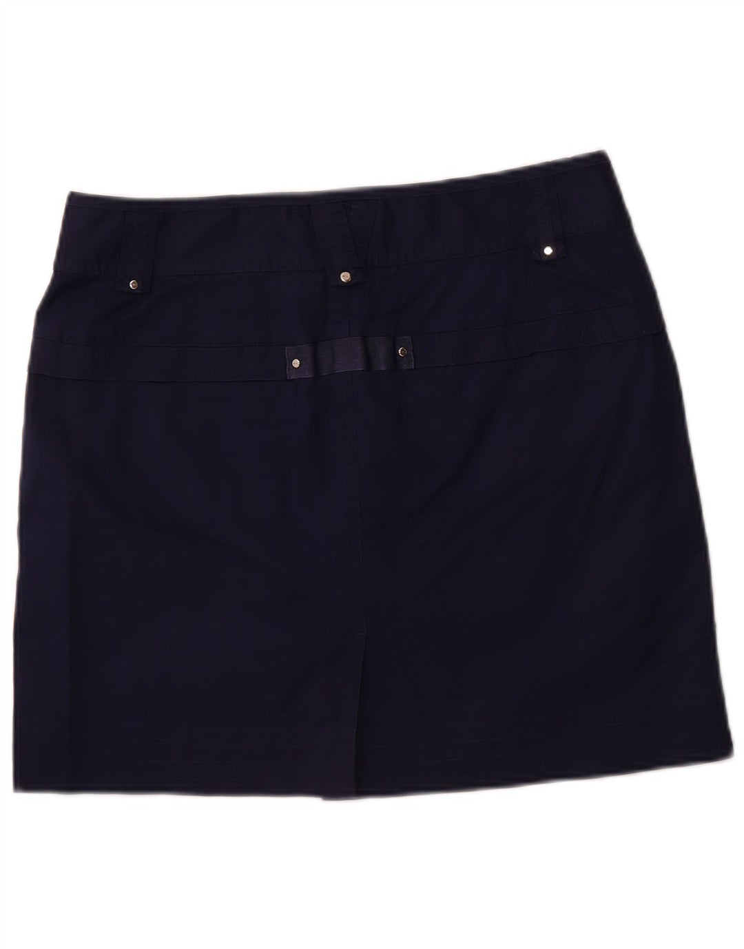 RALPH LAUREN Damen Skort US 10 Large Marineblaue Baumwolle