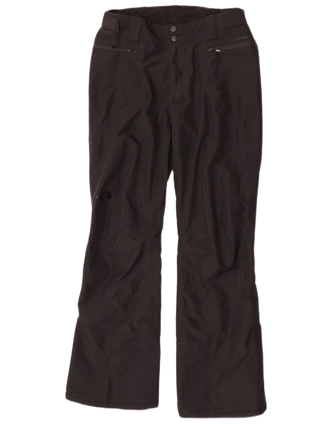 The North Face Damen Bootcut-Windbreaker-Hose, Größe M, W28, L32, Schwarz