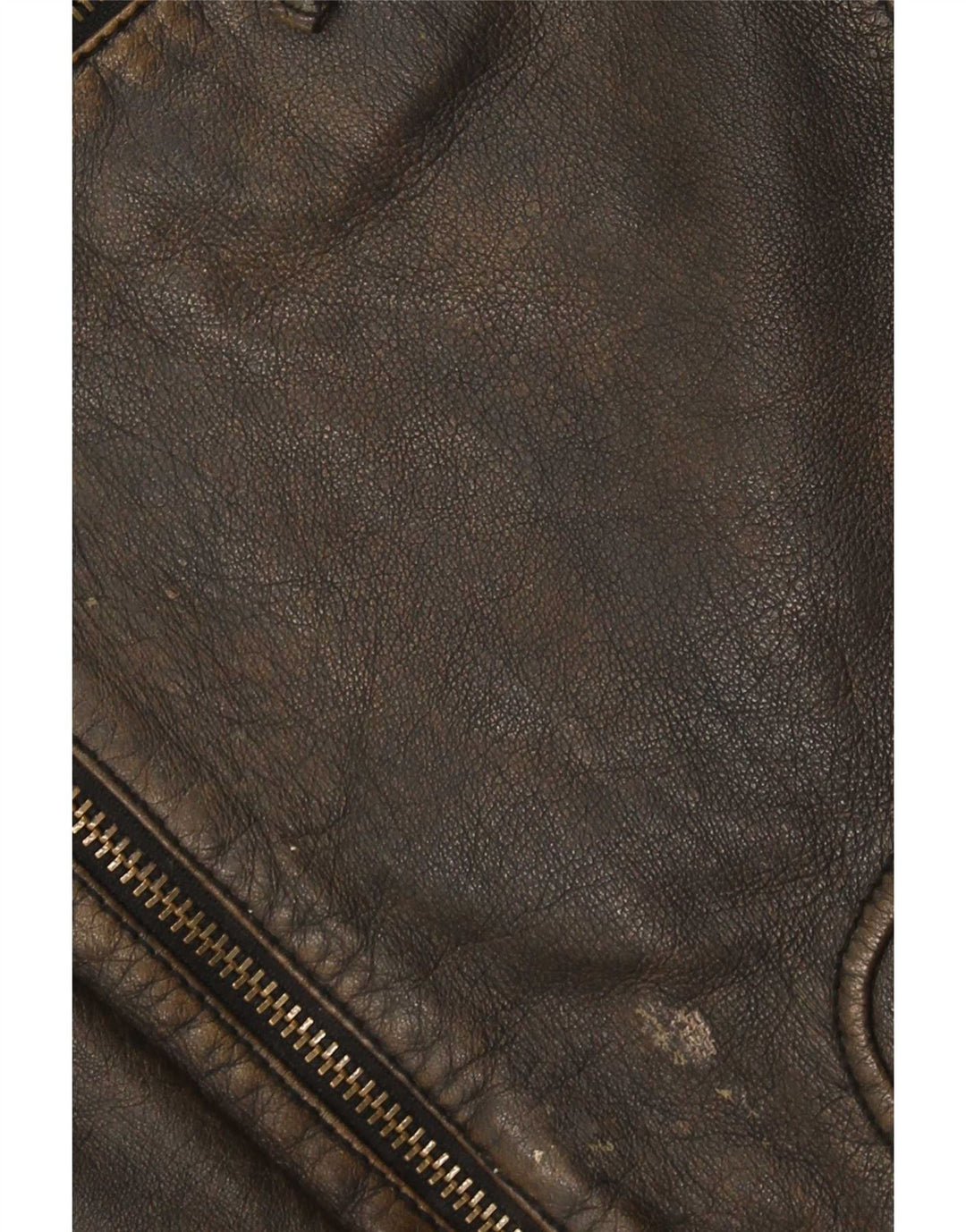Camel Active Herren-Leder-Racer-Jacke IT 50 Large Braun