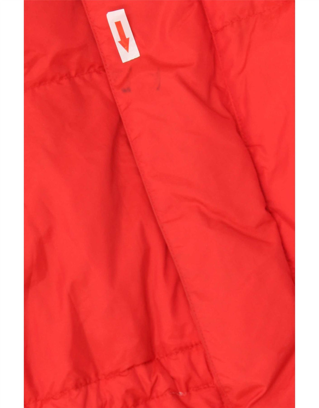 Kejo gepolsterte Herrenjacke mit Kapuze, UK 36, kleines rotes Nylon