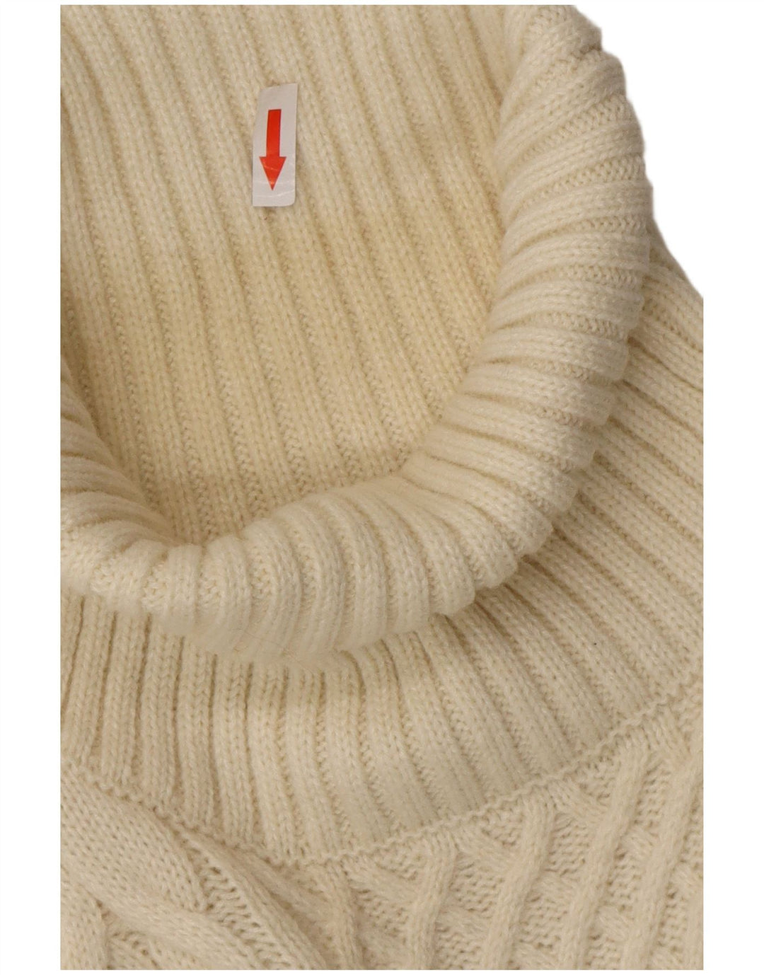 PIOMBO Herren Rollkragenpullover Pullover 2XL Weiß Acryl