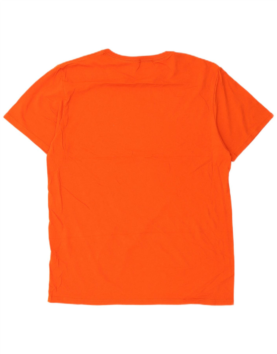 Russell Athletic Herren-T-Shirt aus mitteloranger Baumwolle