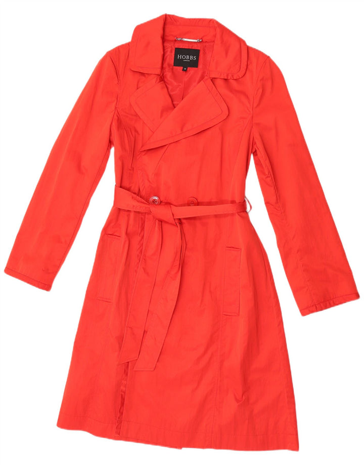HOBBS Damen Trenchcoat UK 10 Small Rot Polyester