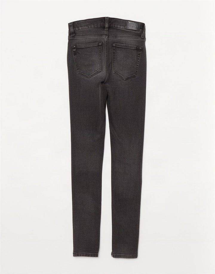 Diesel Damen Skinny Jeans W25 L30 Grau