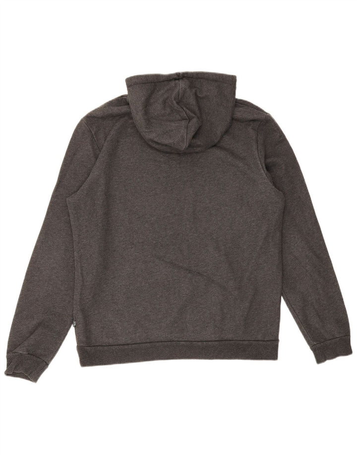 PUMA Herren Graphic Hoodie Pullover mittelgraue Baumwolle