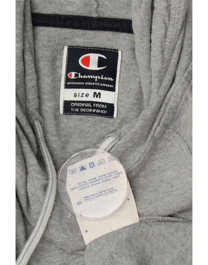 Champion Herren-Kapuzenpullover aus mittelgrauer Baumwolle