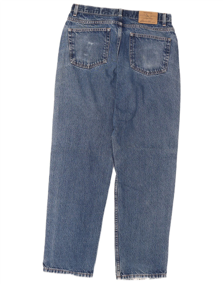 EDDIE BAUER Herren-Jeans mit klassischer Passform, gerade Passform, W34, L32, blaue Baumwolle