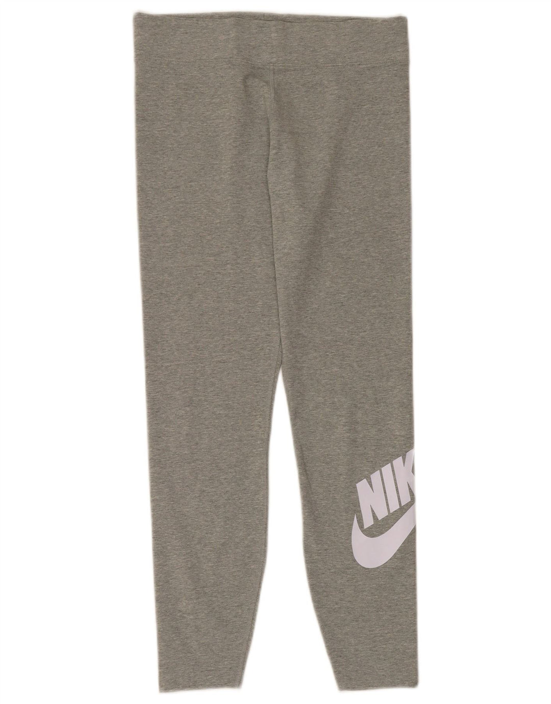 Nike Womens Graphic Leggings UK 14 Large Graue Baumwolle