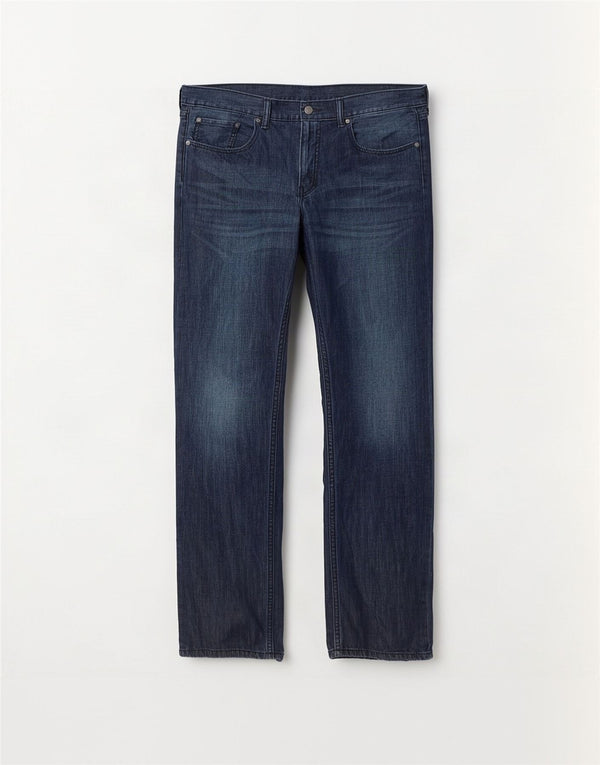 Levi's Herren 559 Relaxed Fit Straight Jeans W34 L32 Marineblaue Baumwolle