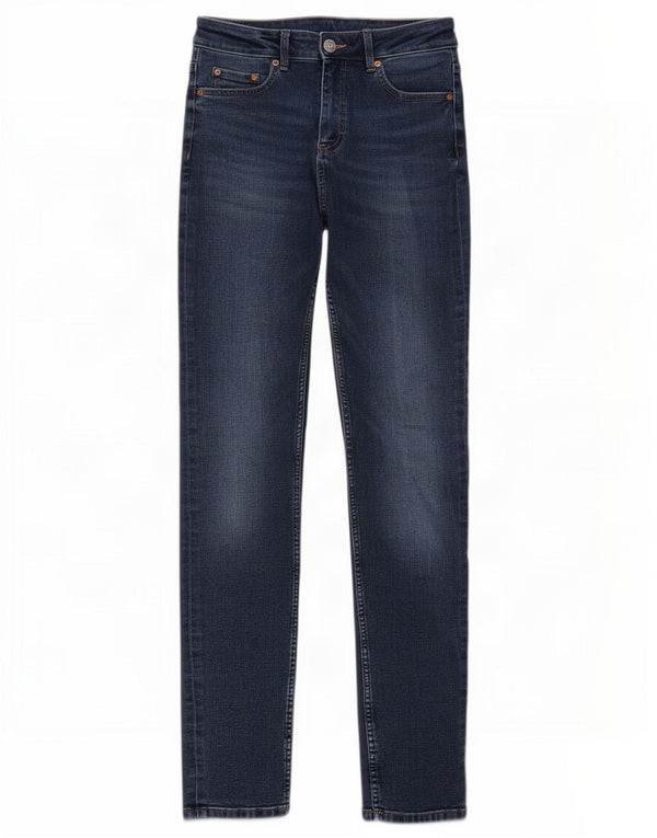 Marks & Spencer Damen The Lily Slim Jeans UK 10 Small W26 L29 Blau