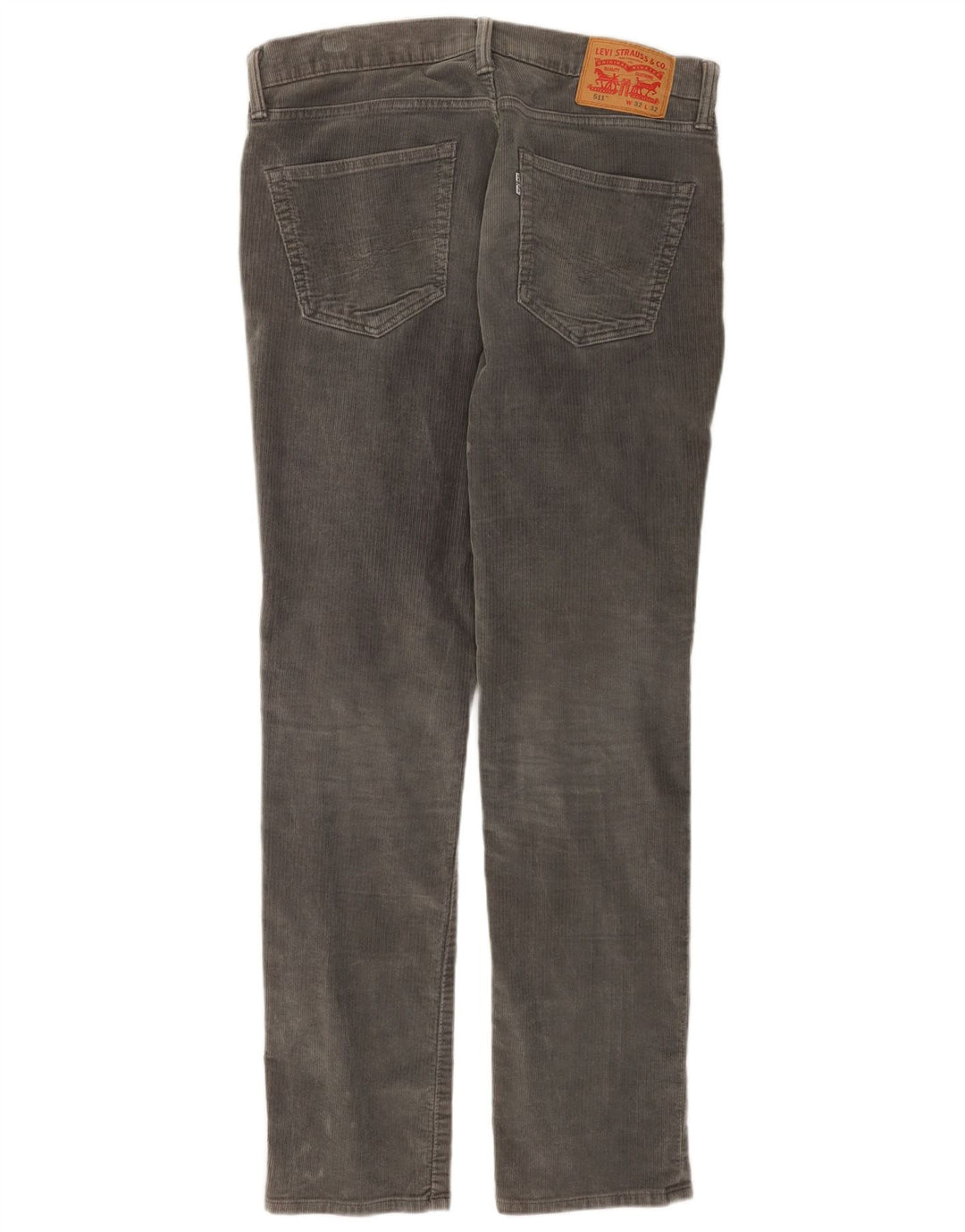 Levi's Herren 511 Slim Cordhose W32 L32 Grau