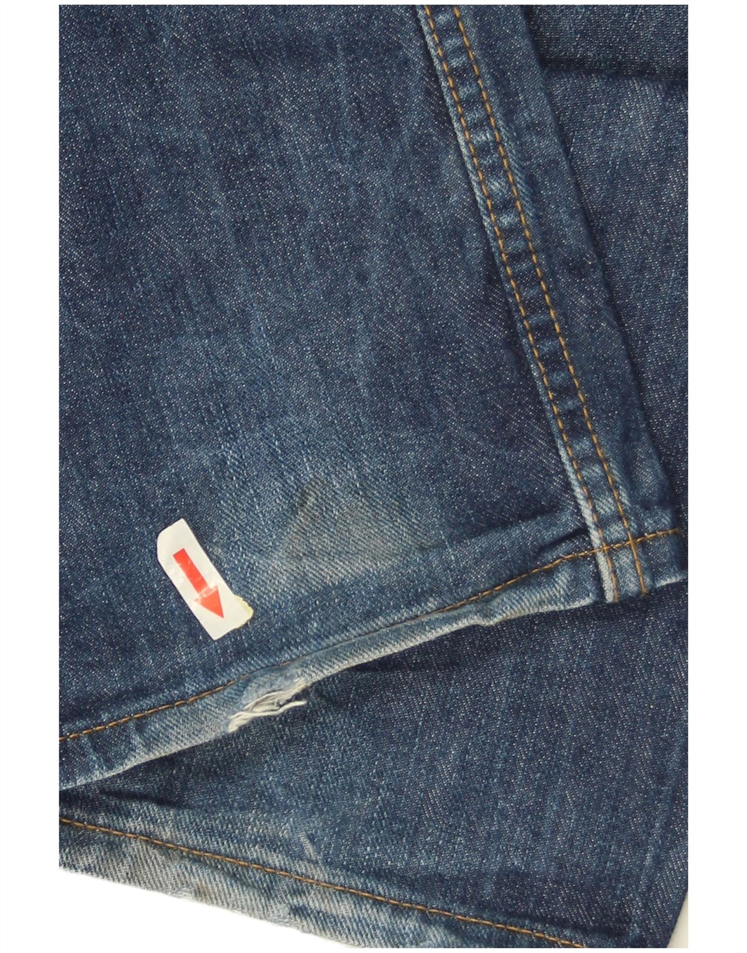 Lee Herren Zed Straight Jeans W34 L34 Blaue Baumwolle