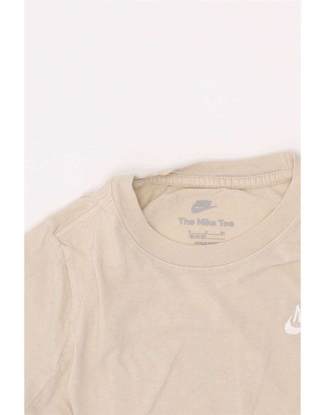 Nike T-Shirt für Jungen, 8–9 Jahre, Größe S, Beige