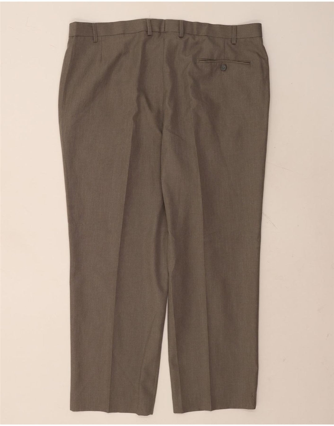 Marks & Spencer Herren-Anzughose mit maßgeschneiderter Passform, W42 L29, Grau