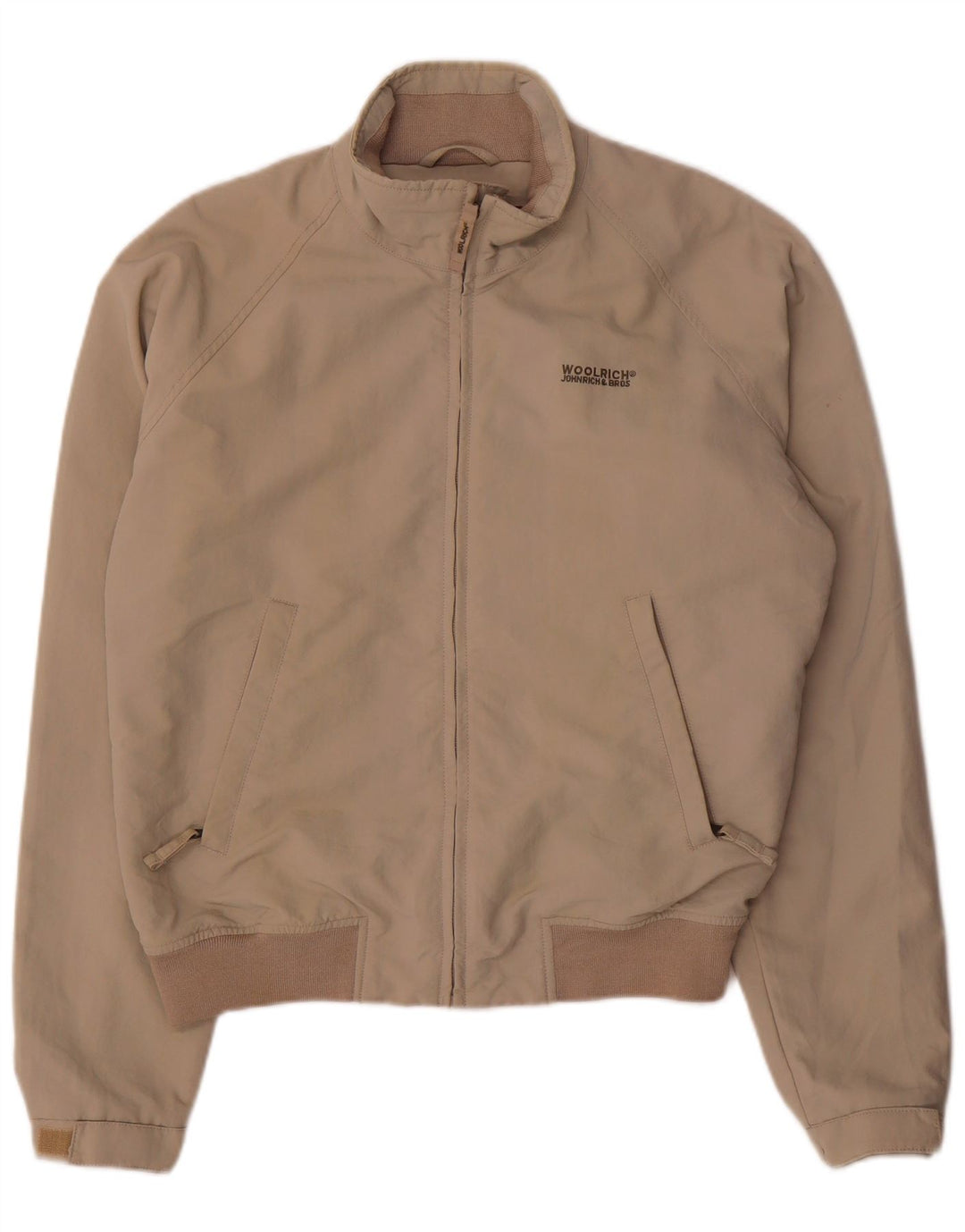 Woolrich Herren Bomberjacke UK 38 Medium Beige Nylon