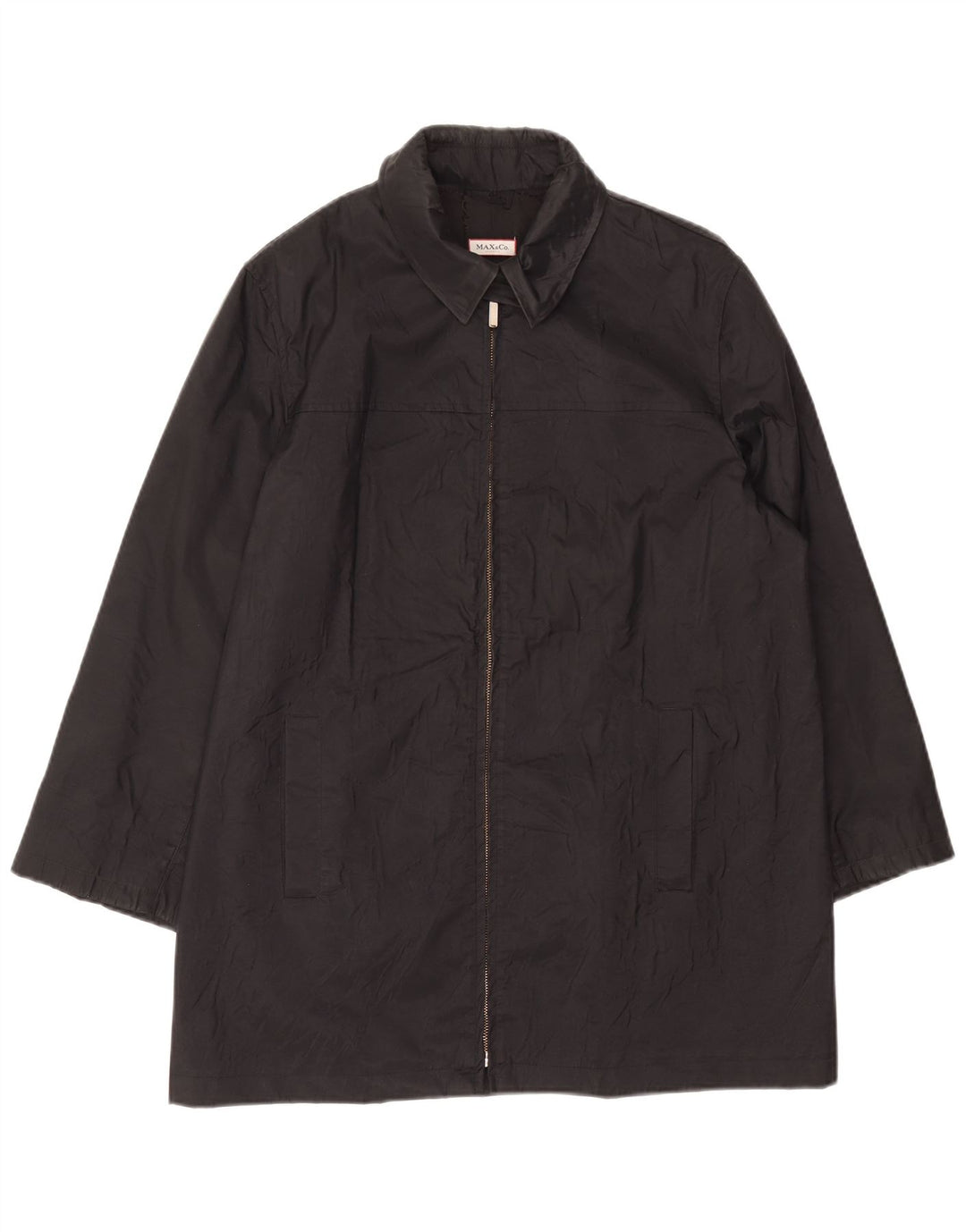 Max & Co. Damen Mantel UK 12 Medium Schwarz