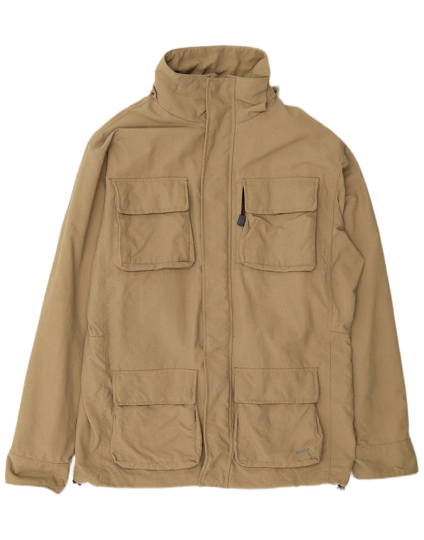 Aspesi Herren-Utility-Jacke UK 38 Medium Beige Polyamid
