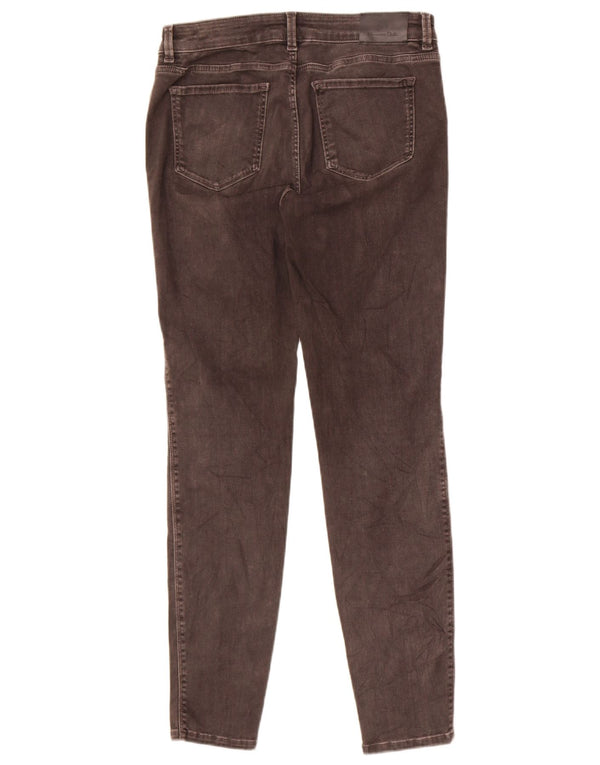 Massimo Dutti Damen Mid Rise Skinny Jeans EU 40 Medium W30 L30 Grau