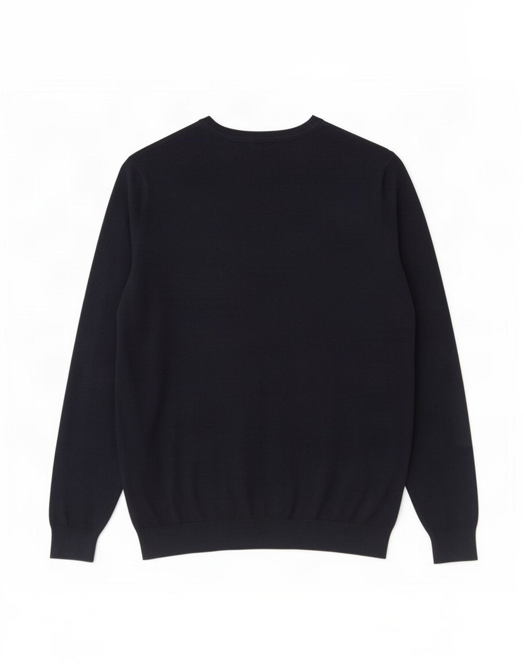 Zara Herren-Pullover mit U-Boot-Ausschnitt, mittelgroß, Marineblau