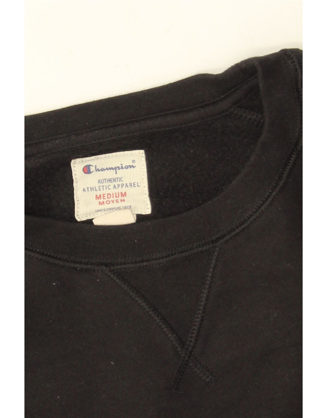 Champion Herren-Sweatshirt mit Grafik, mittelschwarze Baumwolle