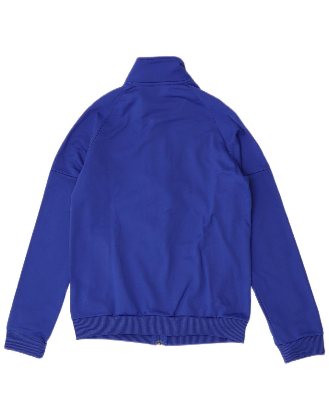 Adidas Damen Trainingsanzug Top Jacke UK 8/10 Small Blau Polyester
