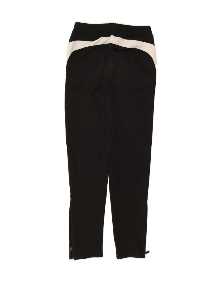 KAPPA Womens Tracksuit Trousers UK 10 Small Black Colourblock Vintage Kappa and Second-Hand Kappa from Messina Hembry 