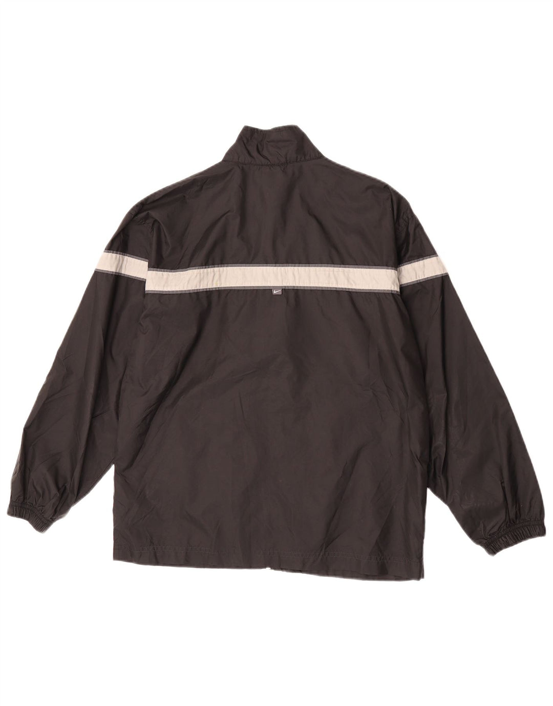 Nike Regenjacke für Jungen, 14–15 Jahre, groß, schwarzes Colourblock-Polyester
