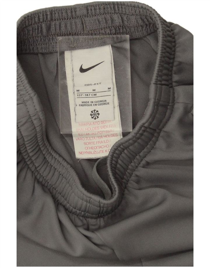 Nike Dri Fit-Trainingshose für Jungen, 10–11 Jahre, mittelgrau, Farbblock