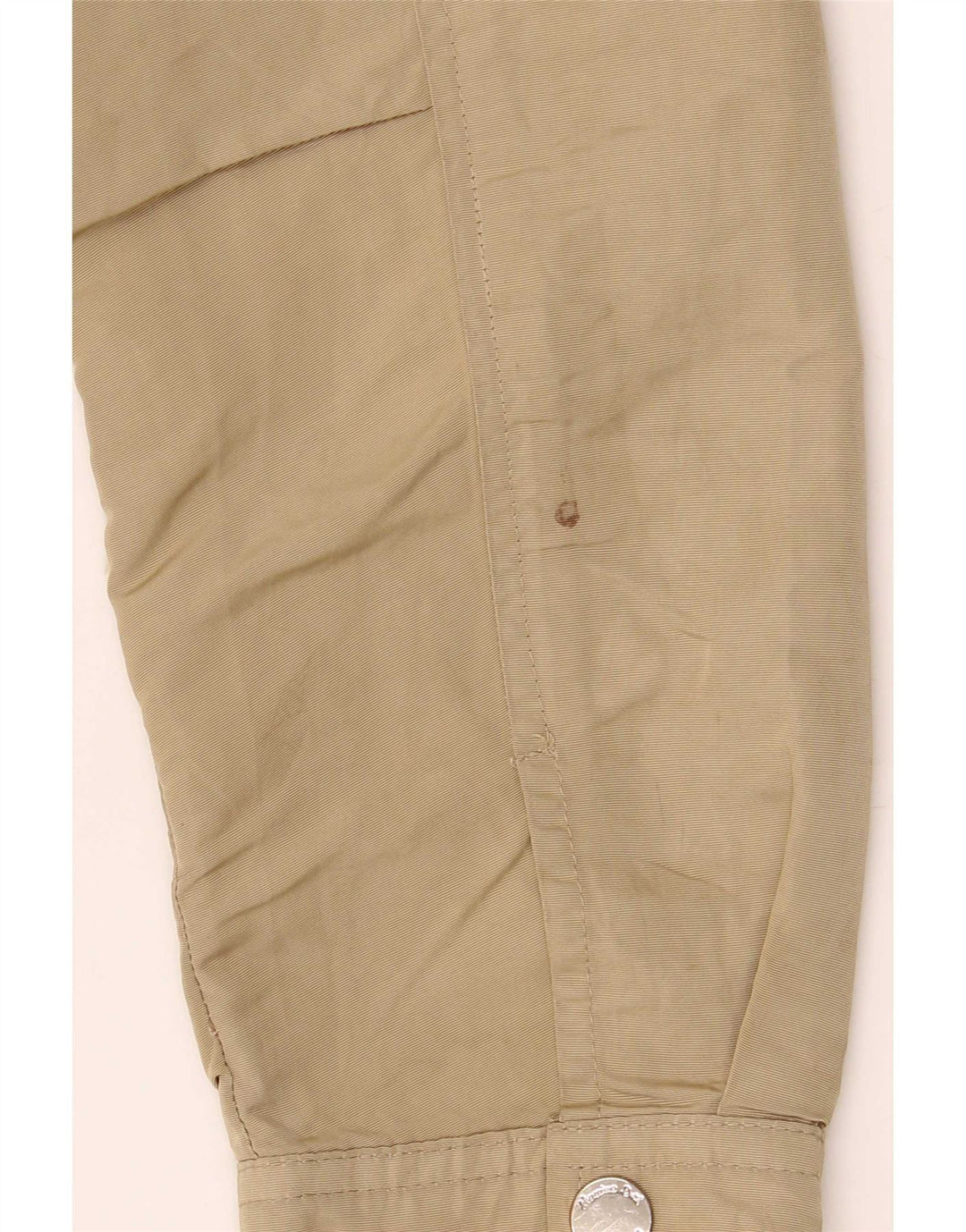 Massimo Dutti Damen Parka mit Kapuze, übergroß, Gr. 6, XS, Khaki