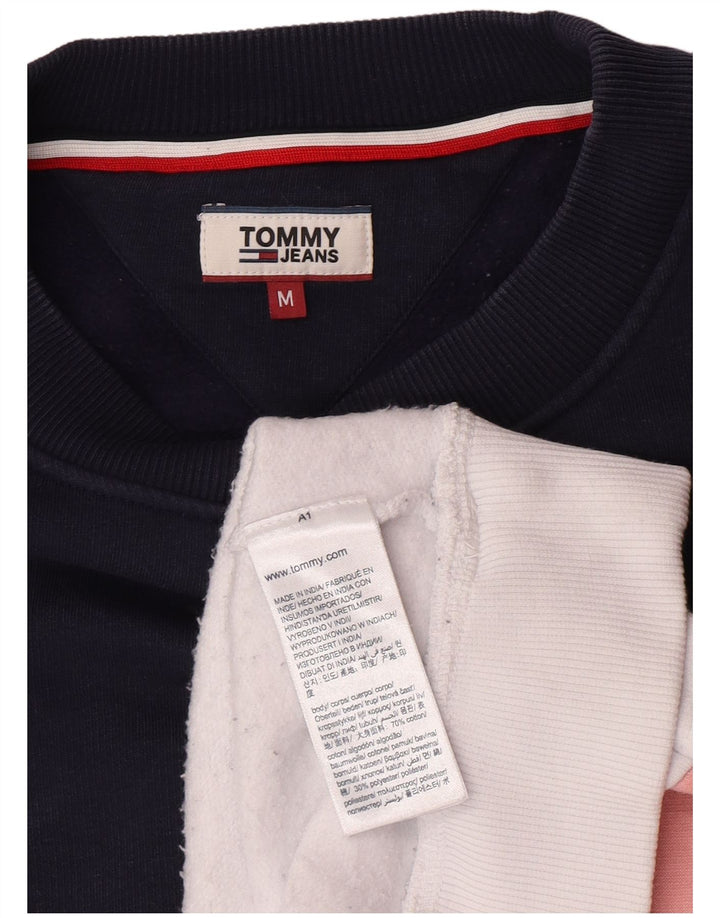 Tommy Hilfiger Damen-Sweatshirt mit Grafik, Gr. 14, mittleres Marineblau