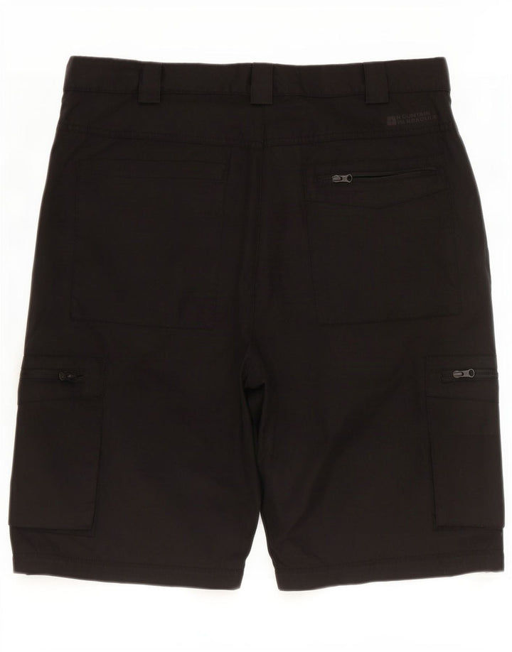 Mountain Warehouse Herren-Cargoshorts W34 Large Schwarz Polyester