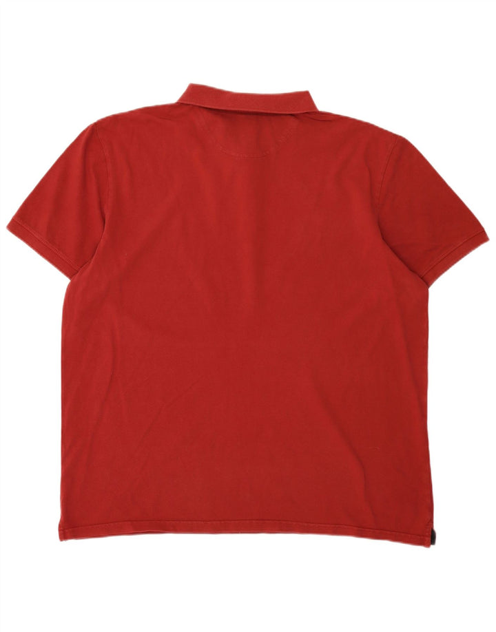Timberland Herren Slim Fit Poloshirt 2XL Rot