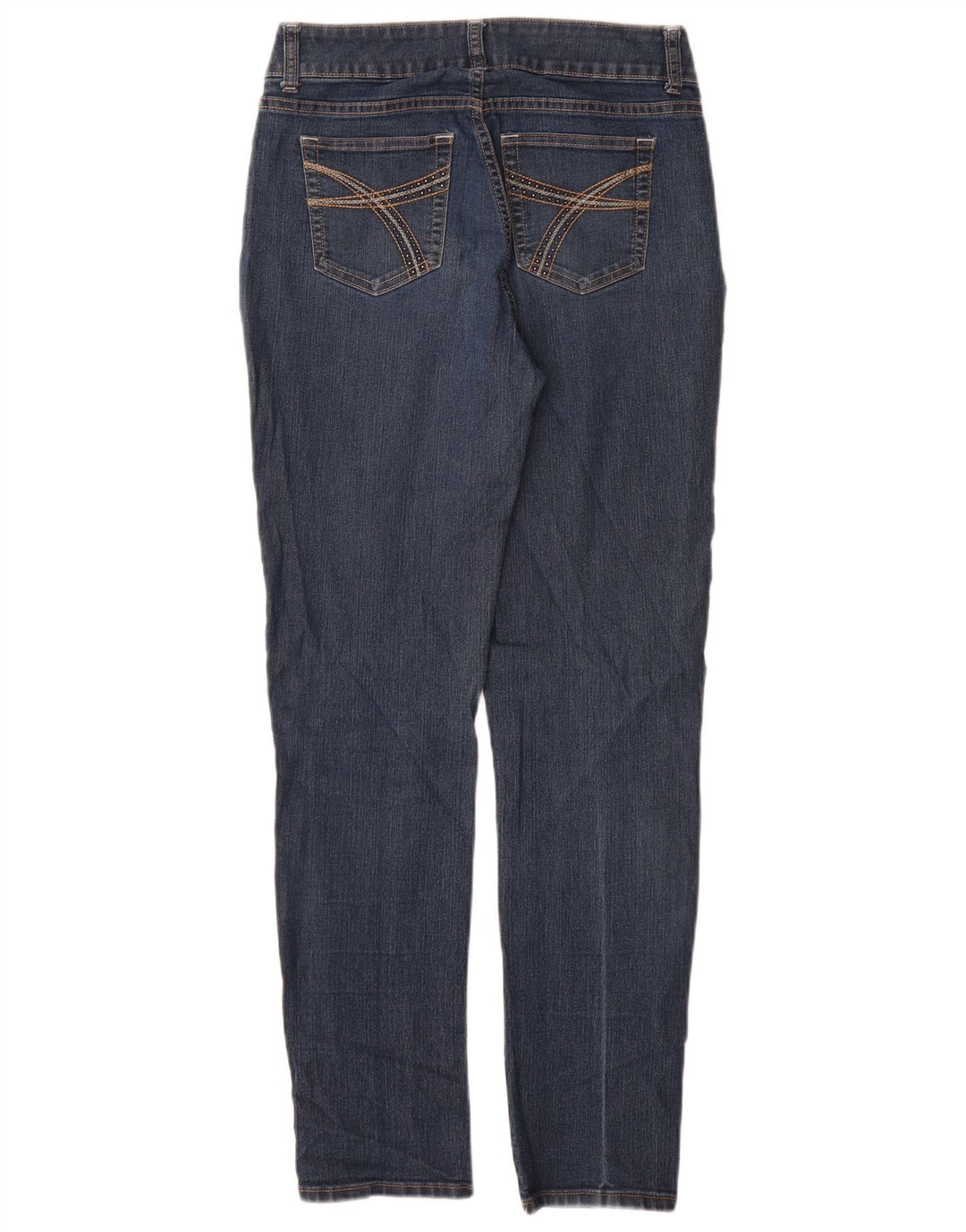 LEE Damen Riders Mid Rise Skinny Jeans US 6 Medium W26 L30 Blaue Baumwolle