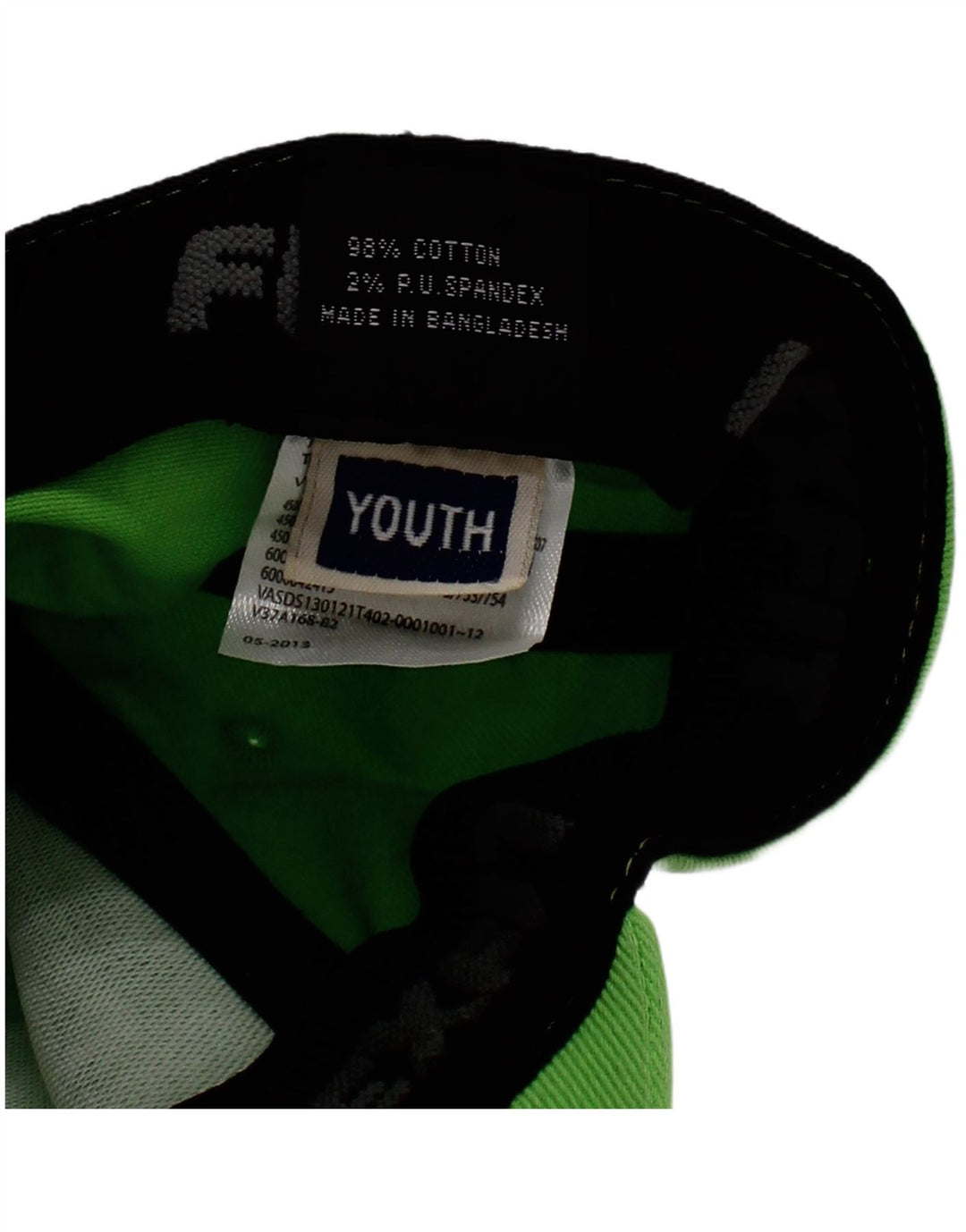 Vans Baseballkappe mit Grafik für Jungen, 9–10 Jahre, Einheitsgröße, grüne Baumwolle
