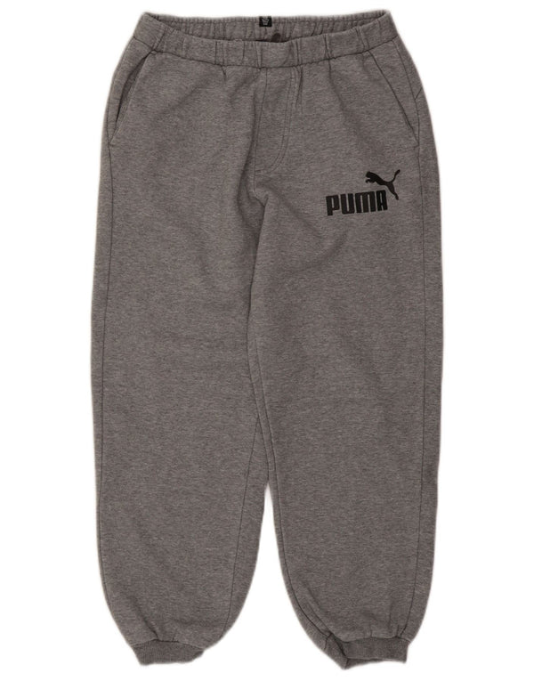 Puma Jungen Graphic Trainingshose Jogger 15–16 Jahre grau meliert