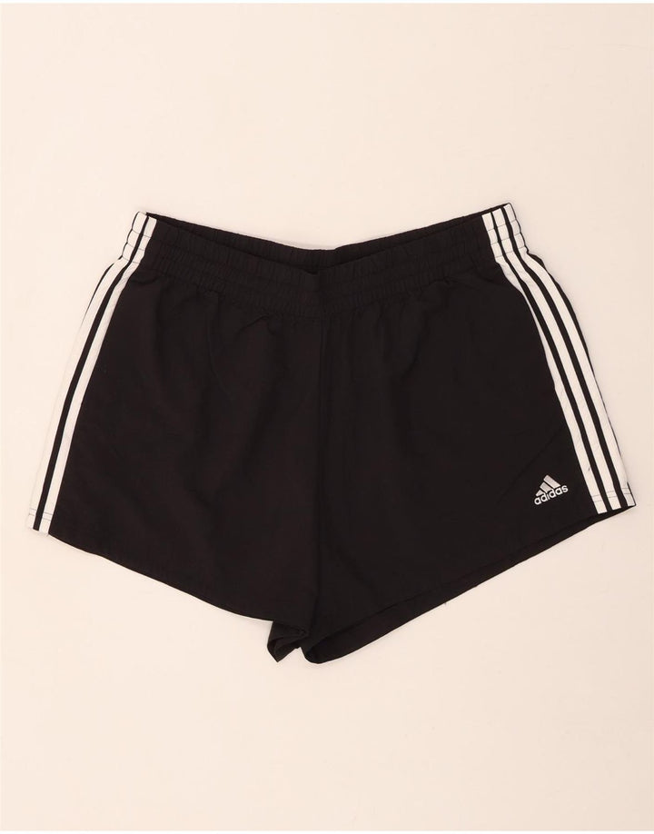 ADIDAS Damen Sportshorts UK 20/22 XL Schwarz Polyamid