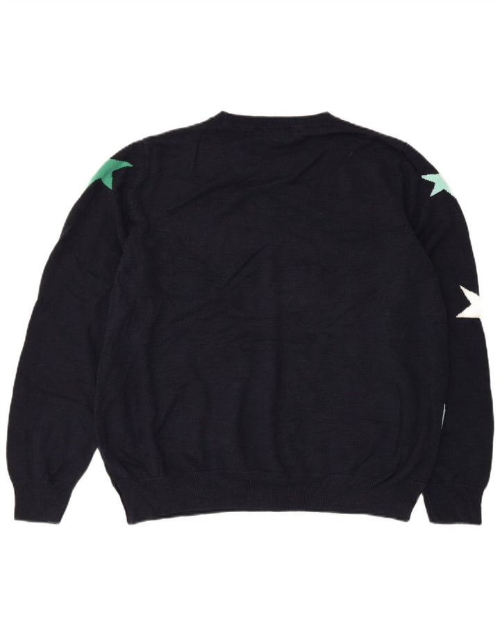 MARKS & SPENCER Damen-Pullover mit U-Boot-Ausschnitt, Gr. 18, XL, Marineblau