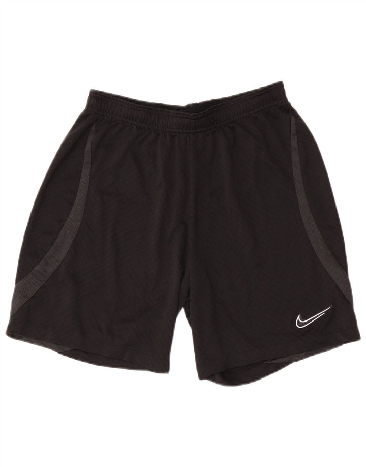 Nike Herren Dri Fit Slim Sportshorts Mittelschwarzes Colourblock-Polyester
